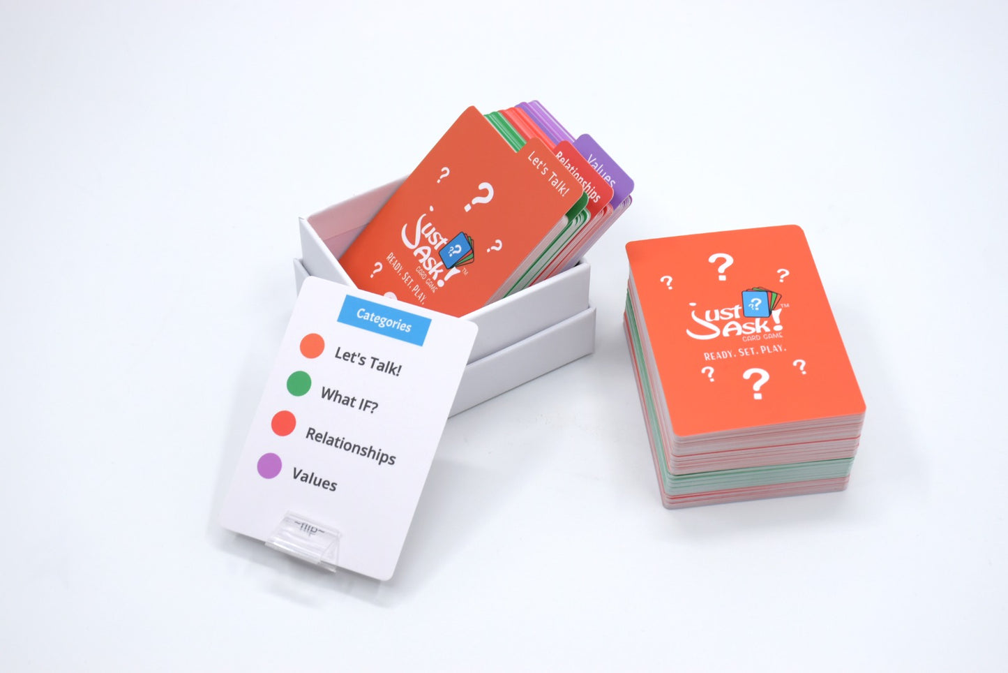 Ready, Set, Just Ask! Card Game (English)